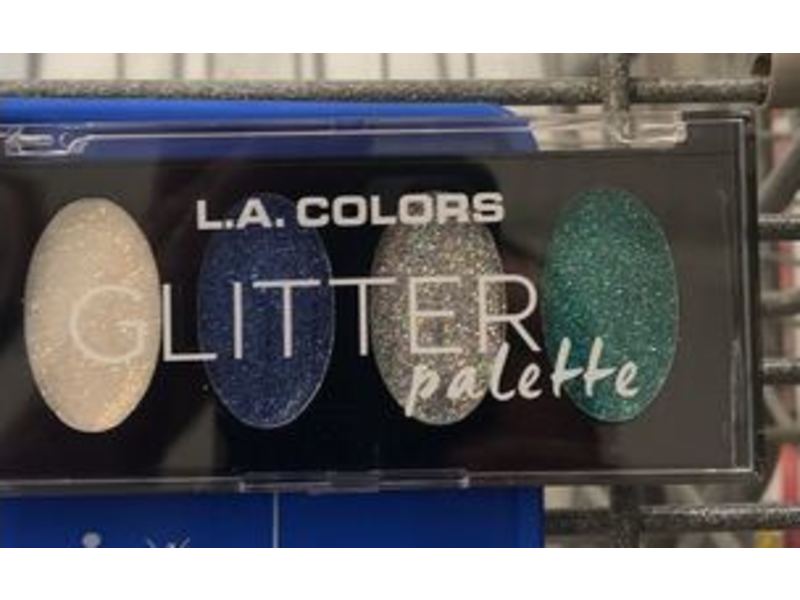 La Colors Glitter Palette, Mysterious, 0.15 oz/4.4 g