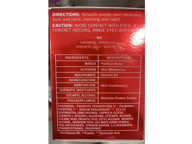 Olay Regenerist Niacinamide + Peptide 24 Hydrating Moisturizer, 1.7 oz/48 g