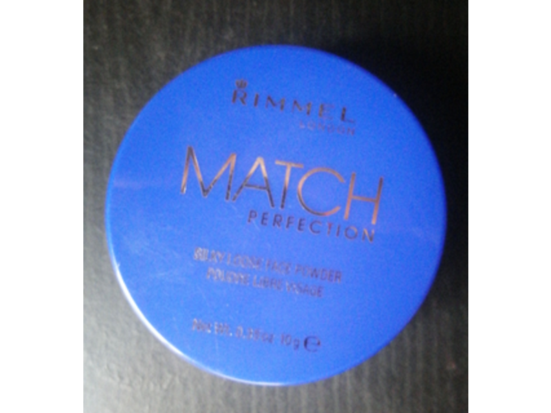 Rimmel Match Perfection Loose Powder, Transparent, 0.35 oz/10 g