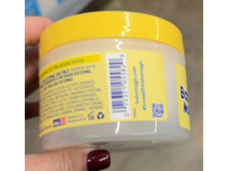 Baby Magic Creamy Whipped Butter, Soft Powder Scent, 8.4 oz/240 g