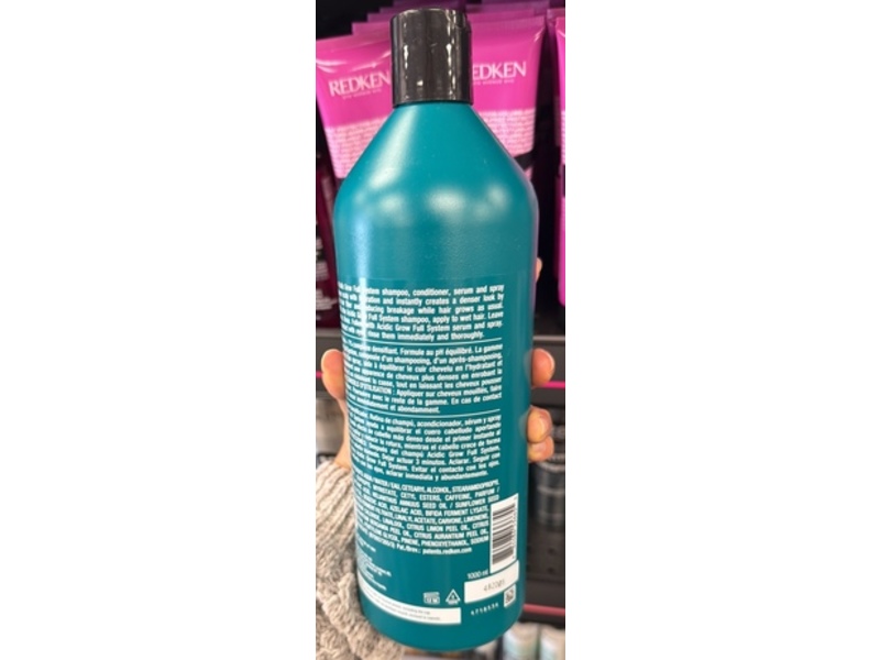 Redken Acid Grow Full Densifying Conditioner, Azelic Acid, 33.8 fl oz/1000 mL