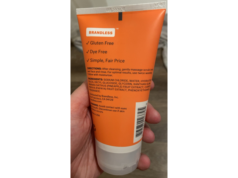Brandless Facial Scrub, Grapefruit, 5 oz/142 g