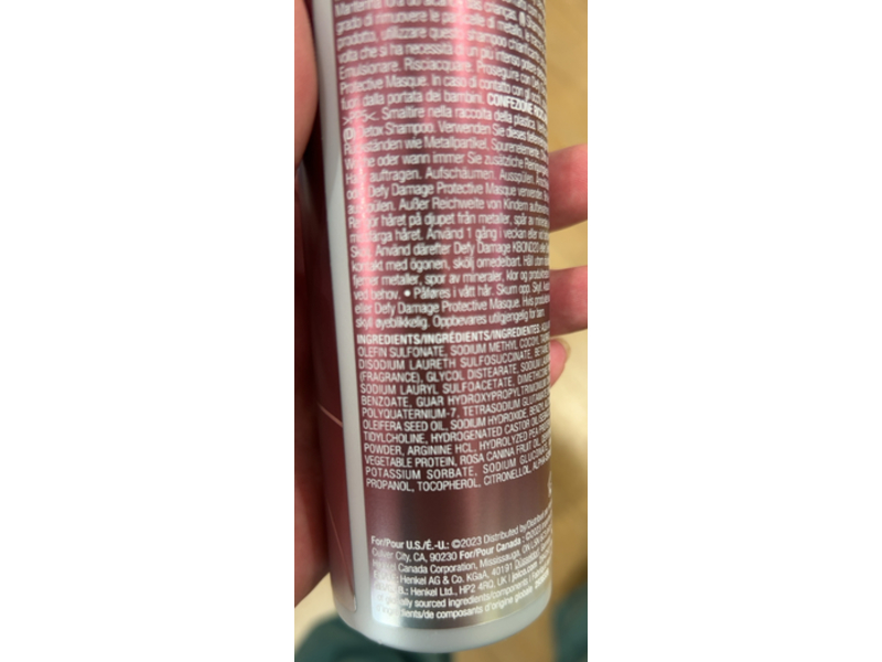 Joico Defy Damage Detox Shampoo, 101.1 fl oz/300 mL