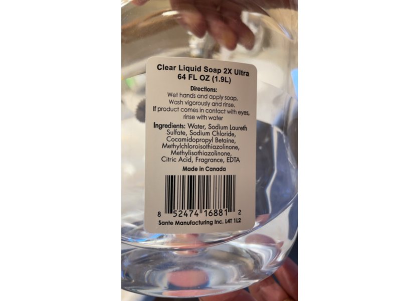 Spa Soap Liquid Soap Refill, 64 fl oz/1.9 L