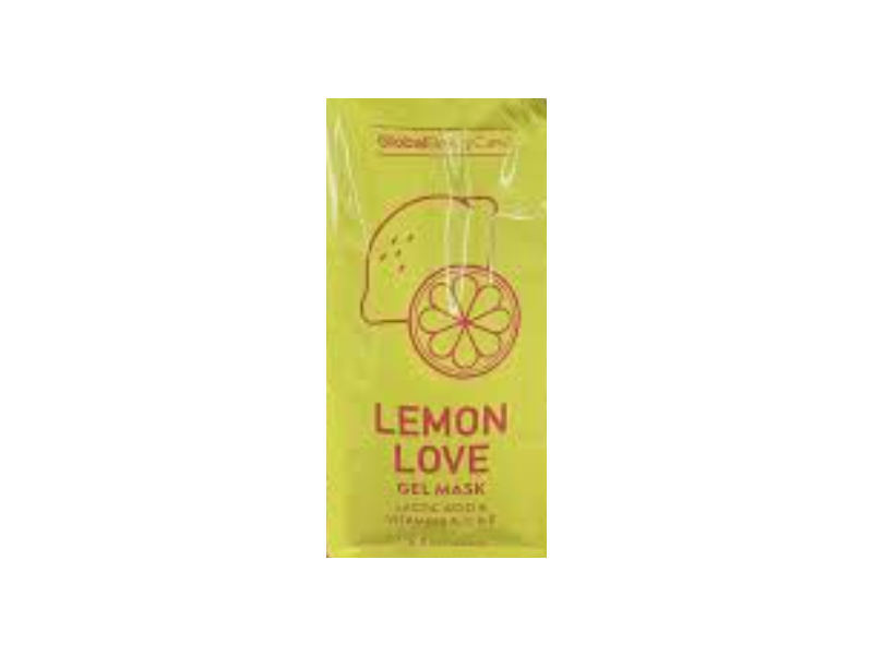 Global Beauty Care Gel Mask, Leom Love, 1.18 fl oz/34 mL