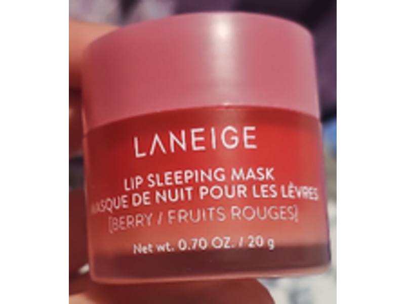 Laneige Lip Sleeping Mask, Berry, 0.70 oz/20 g