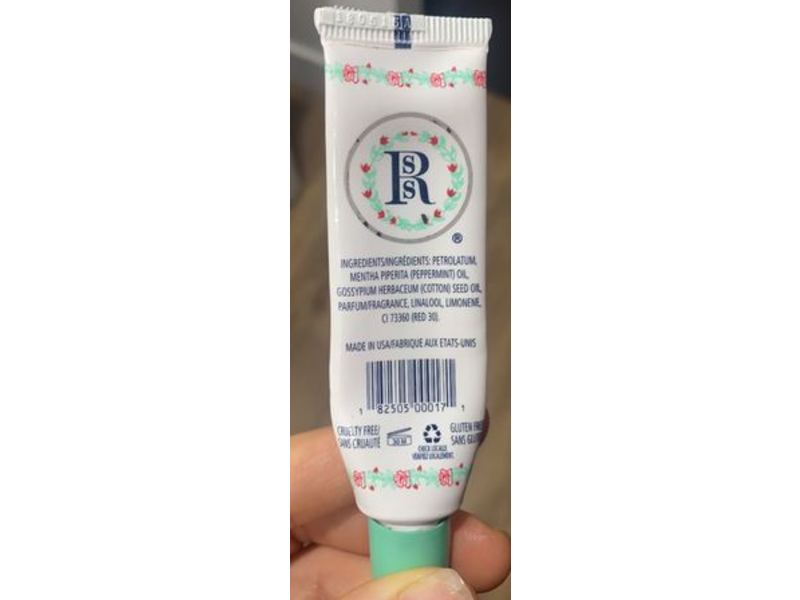 Rosebud Perfume Co. Smith's Lip Balm, Minted Rose, 0.5 oz/14.2 g