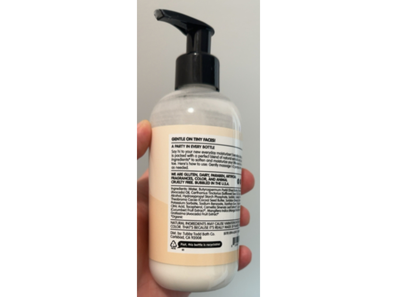 Tubby Todd Bath Co. Everyday Lotion, 8.5 oz/240 g