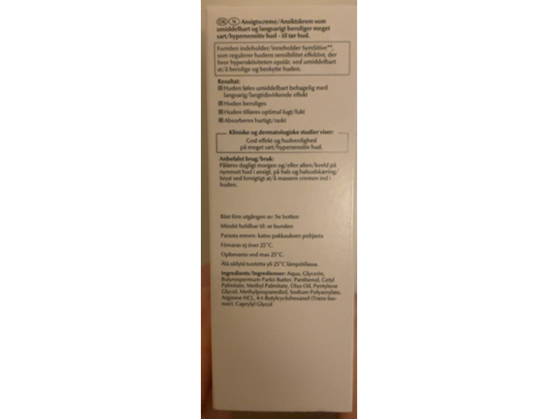 Eucerin Ultra Sensitive Dry Skin Soothing Care, 50 mL