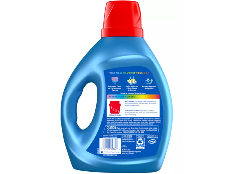 Persil Activewear Clean Liquid Detergent, 82 Loads, 82.5 fl oz/2.43 L