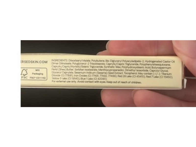 Versed Tinted Lip Serum Gloss, Compliment, 0.06 oz/1.8 g