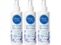 Clean Life No-Rinse Peri-Wash, Aloe, 8 fl oz/236.6 mL, Pack Of 3 - Image 2