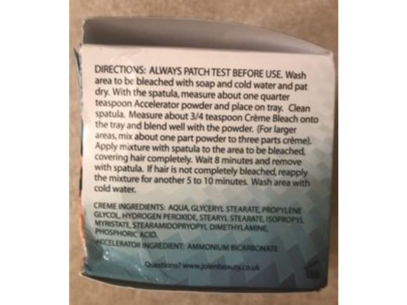 Jolen Creme Bleach, Original Formula, 125 mL