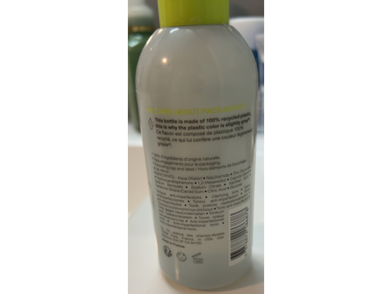 Sephora Clarifying Toner, Niacinamide + Zinc, 6.76 fl oz/200 mL