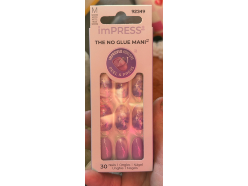 imPRESS Peel & Press On Nails, Sundown, Count 30