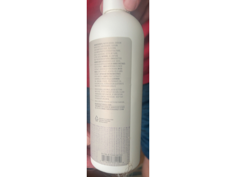 Thrive Market Body Wash, Bulgarian Lavender, 16 fl oz/473 mL