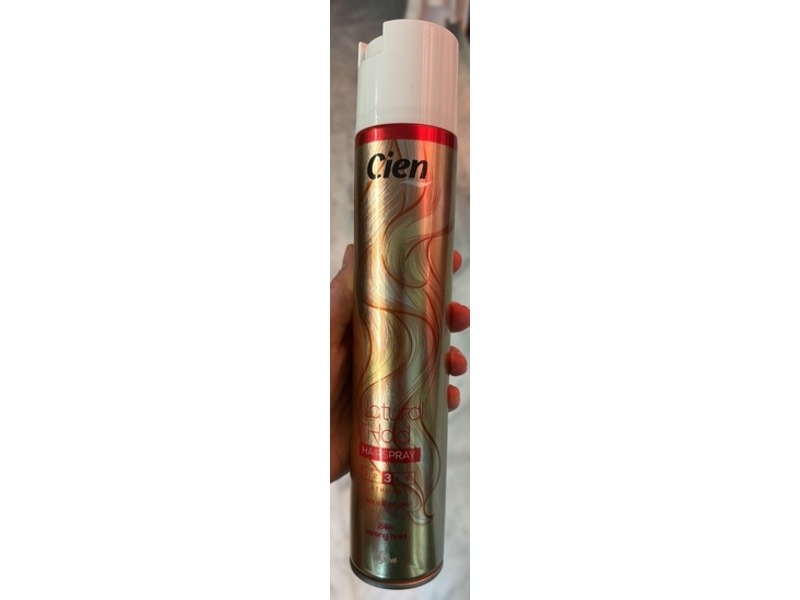 Cien Natural Hold Hairspray, 400 mL