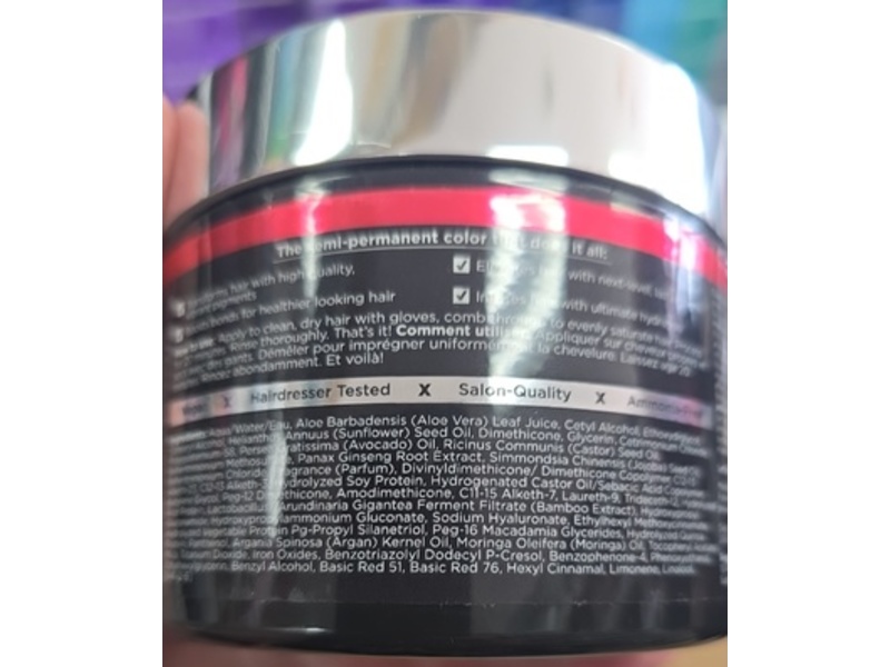 Xmondo Color Depositing Mask, Super Red, 8 fl oz/237 mL