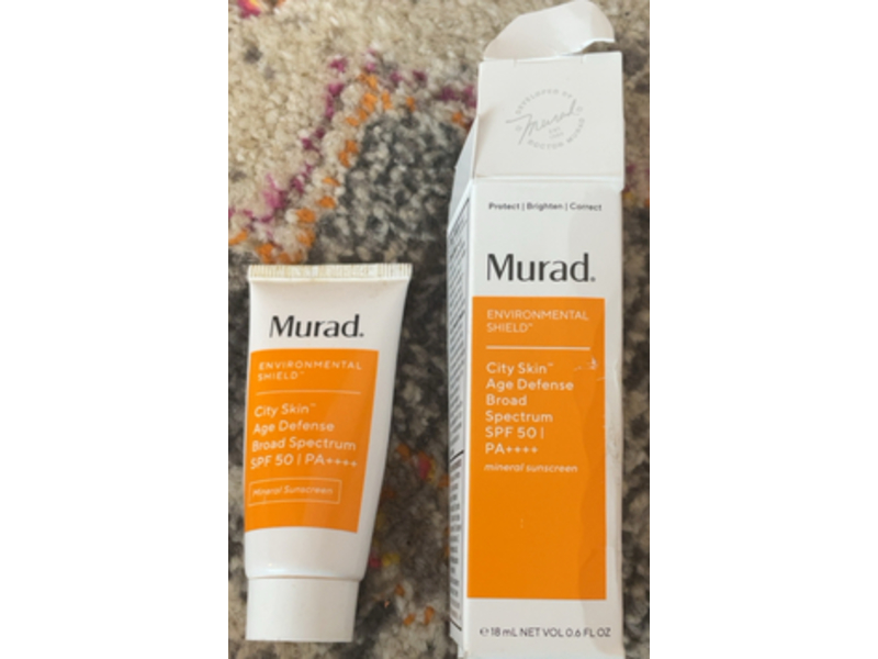 Murad Environmental Shield City Skin Age Defense, SPF 50, 0.6 fl oz/18 mL