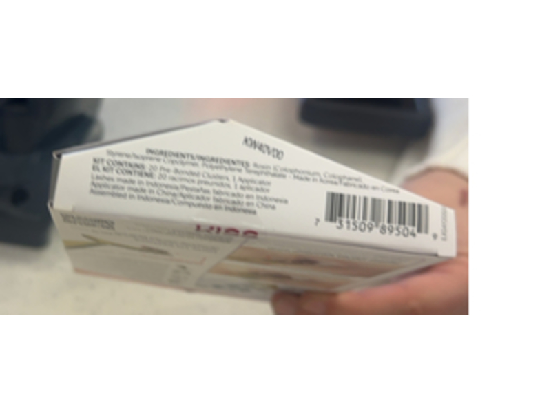 Impress Press-On Falsies Eyelash Clusters Kit, Glamorous, 20 Count