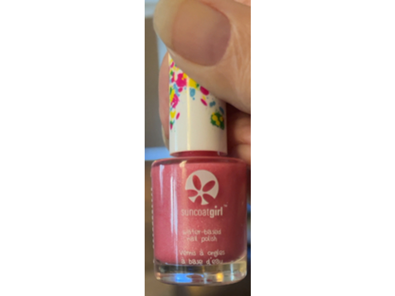 Suncoat Girl Water-Based Nail Polish, Ballerina Beauty, 0.27 oz