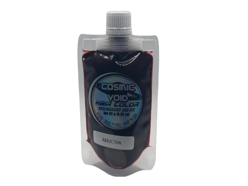 Cosmic Void Hair Color Semi-Permanent Hair Dye, Abduction, 3.25 oz/92 g