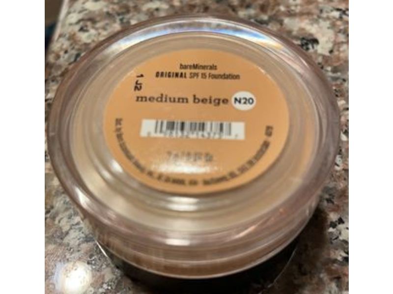 BareMinerals Original Foundation, SPF 15, Medium Beige, 0.07 oz/2 g