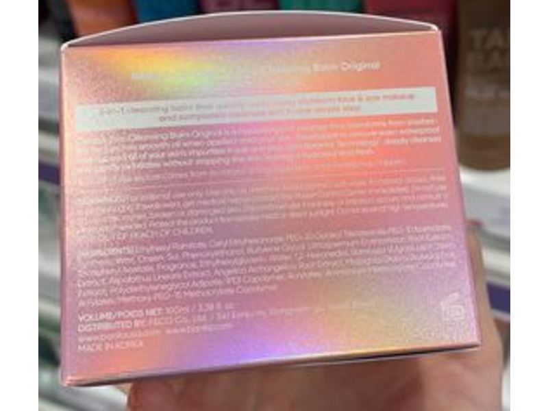 Banila Co Clean It Zero 3 In 1 Cleansing Balm Original, 3.38 fl oz / 100 ml