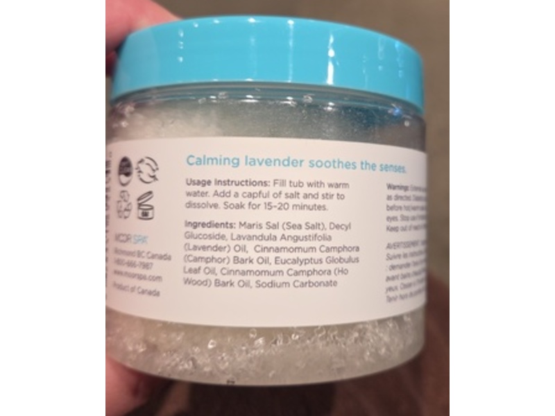 Moor Spa Kurhaus Mineral Bath Salt, Lavender, 12.4 oz/350 g