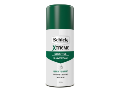 Schick Xtreme Shave Foam, Aloe, 250 g
