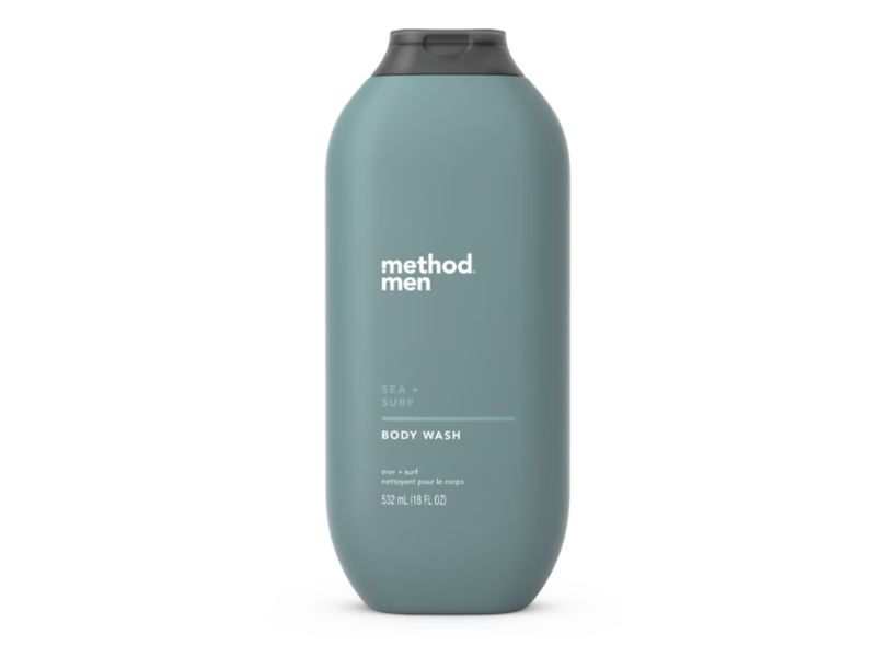 Method Men Body Wash, Sea + Surf, 18 fl oz/532 mL