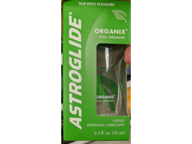 Astroglide Organix Liquid Personal Lubricant, 2.5 fl oz/74 mL