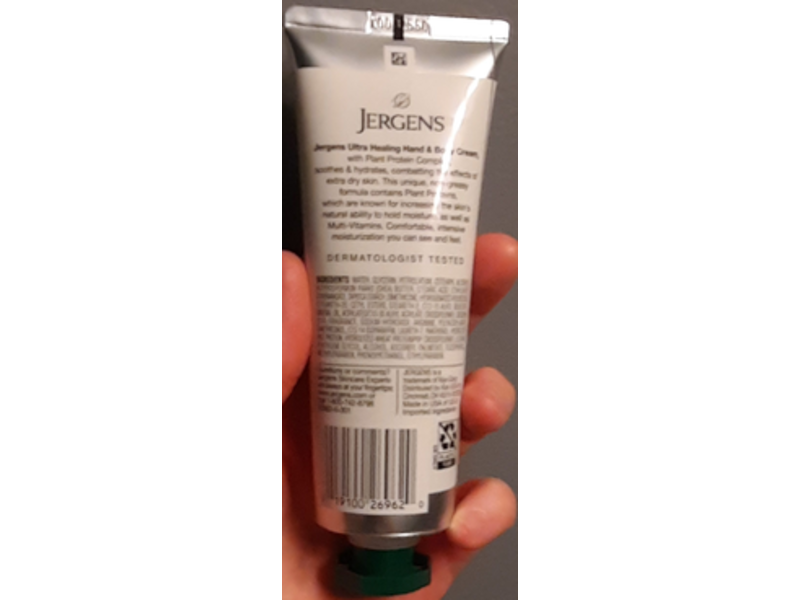 Jergens Ultra Healing Hand & Body Cream, 3.4 fl oz/100 mL