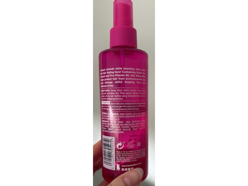 Lee Stafford Heat Protectant Shine Mist, 6.7 fl oz/200 mL