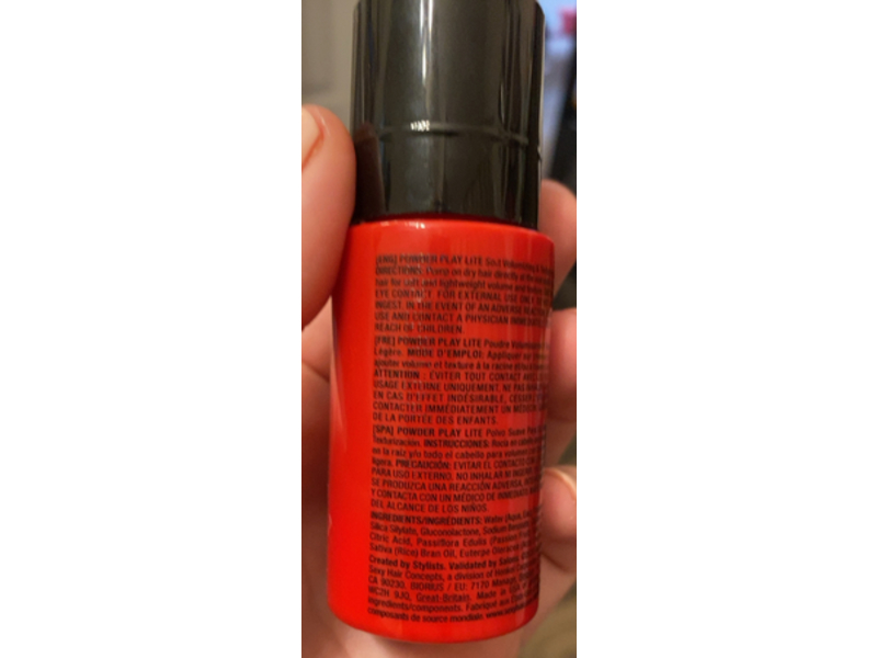 SexyHair Big Powder Play Lite Soft Volumizing & Texturizing Powder, 0.4 oz/12 g