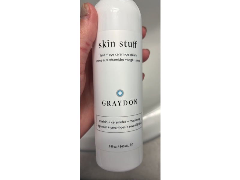 Graydon Skin Stuff Face + Eye Ceramide Cream, 8 fl oz/240 mL