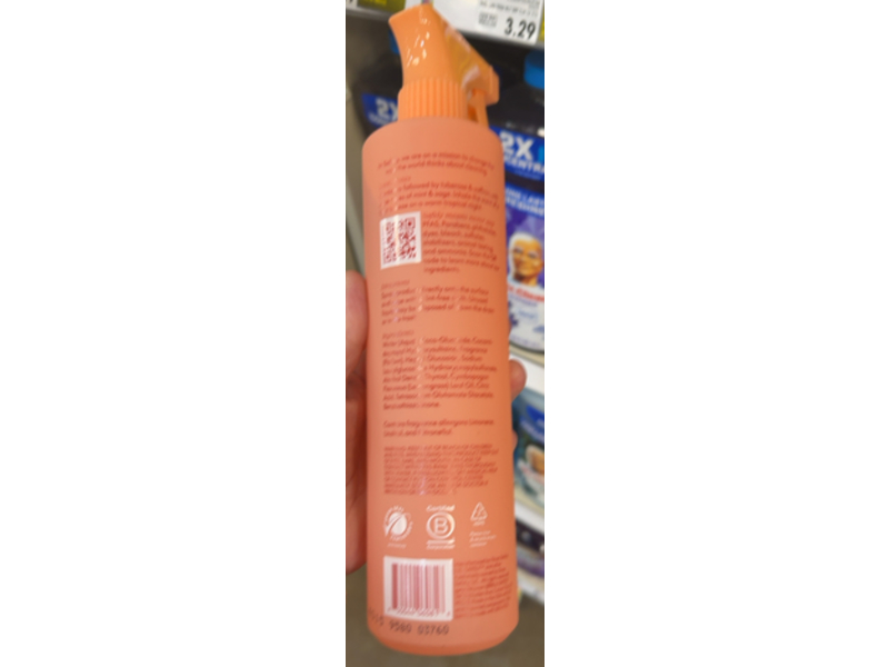 Safely Universal Cleanser, Sunrise, 20 fl oz/231 mL