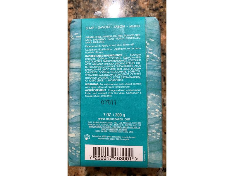 Moroccanoil Body Soap, Fragrance Originale, 7 oz/200 g