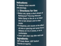 NeilMed Piercing Aftercare Fine Mist, Neil Cleanse, 6 fl oz/177 mL - thumbnail 4