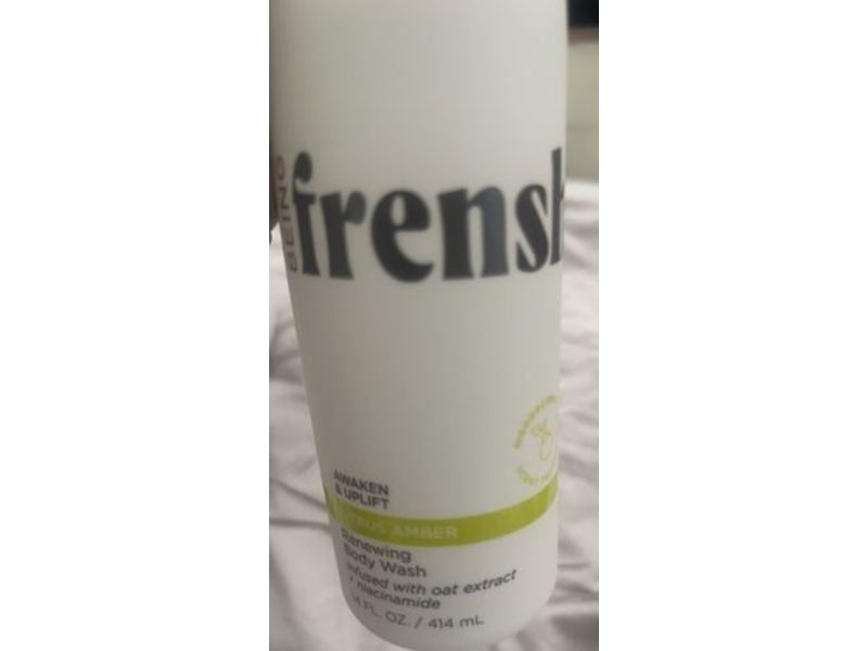 Being Frenshe Renewing Body Wash, Citrus Amber, 14 fl oz/414 mL