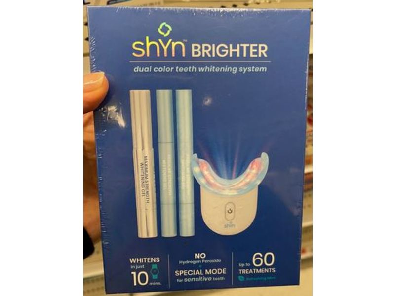 Shyn Brighter Dual Color Teeth Whitening System, Cloud White