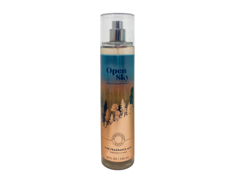 Bath & Body Works Fine Fragrance Mist, Open Sky, 8 fl oz/236 mL.