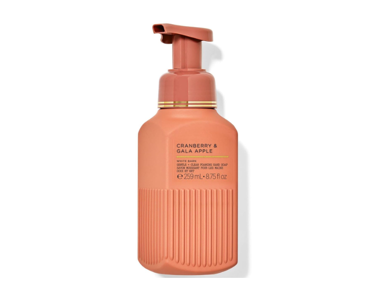 White Barn Gentle + Clean Foaming Hand Soap, Cranberry & Gala Apple, 8.75 fl oz/259 mL