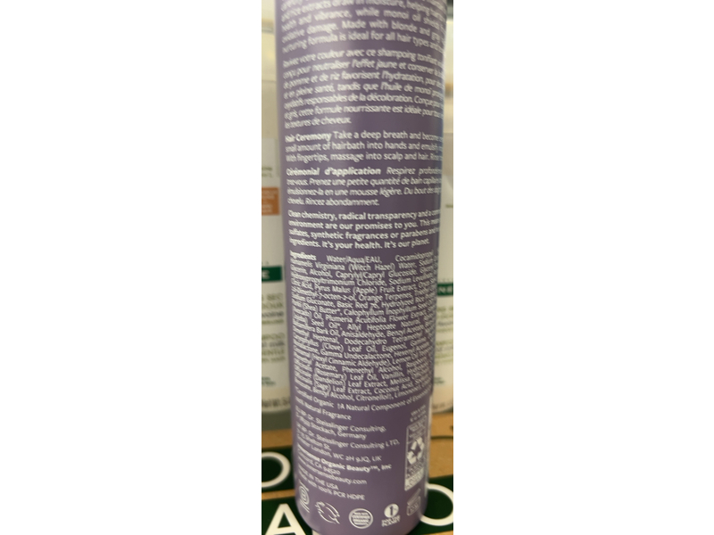 Innersense Bright Balance Hairbath A Toning Shampoo, 10 fl oz/295 mL