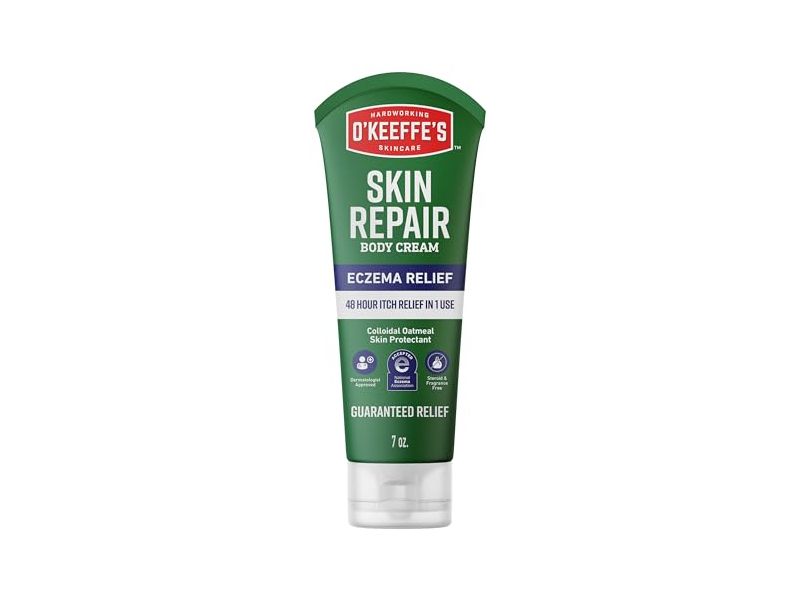 O’Keeffe’s Skin Repair Eczema Relief Body Cream, Colloidal Oatmeal, 7 oz/198 g