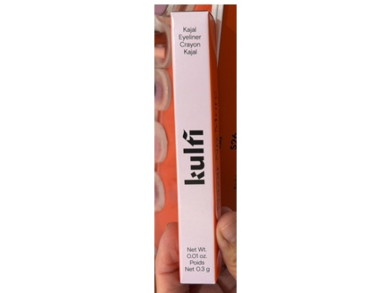 Kulfi Kajal Eyeliner Crayon, Black, 0.01 oz/0.3 g