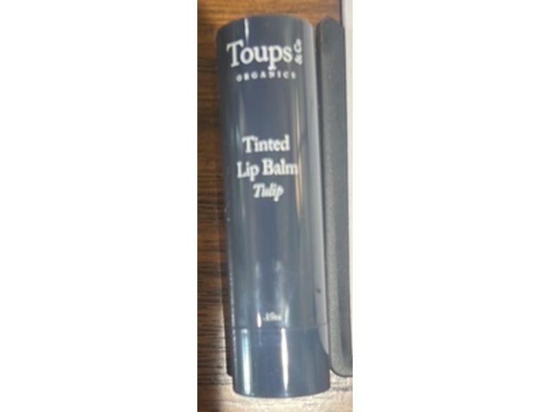 Toups & Co Organics Tinted Lip Balm, Tulip, 0.15 oz