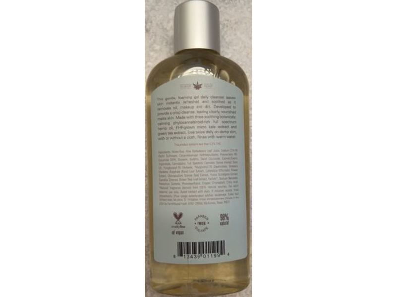 FarmHouse Fresh New Groove Hemp Wash Gel Cleanser, 6 fl oz/177.4 g