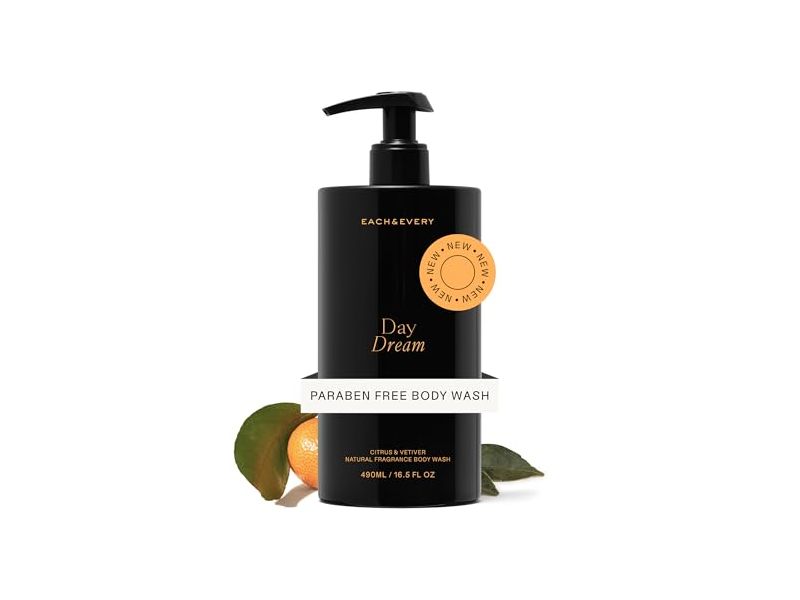 Each & Every Day Dream Body Wash, Citrus & Vetiver, 16.5 fl oz/490 mL
