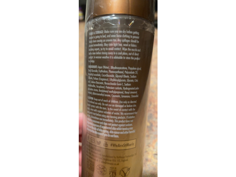 St. Moriz Advanced Pro Clear Tanning Mousse, 6.76 fl oz/200 mL
